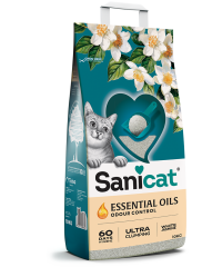 Sanicat Essential Oils Yasemin Kokulu Kedi Kumu 10 Kg