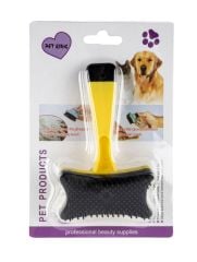 Evcilal Tüy İttirmeli Kedi Köpek Tarağı