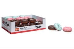 Karlie 12 cm Donut Figürlü Plastik Köpek Oyuncağı