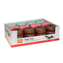 Karlie 12 cm Donut Figürlü Plastik Köpek Oyuncağı