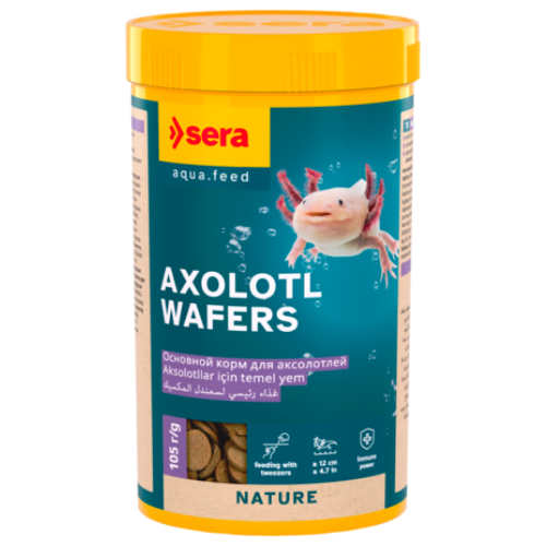 Sera Axolotl Wafers 250 ml 105 gr Aksolotl Temel Yem