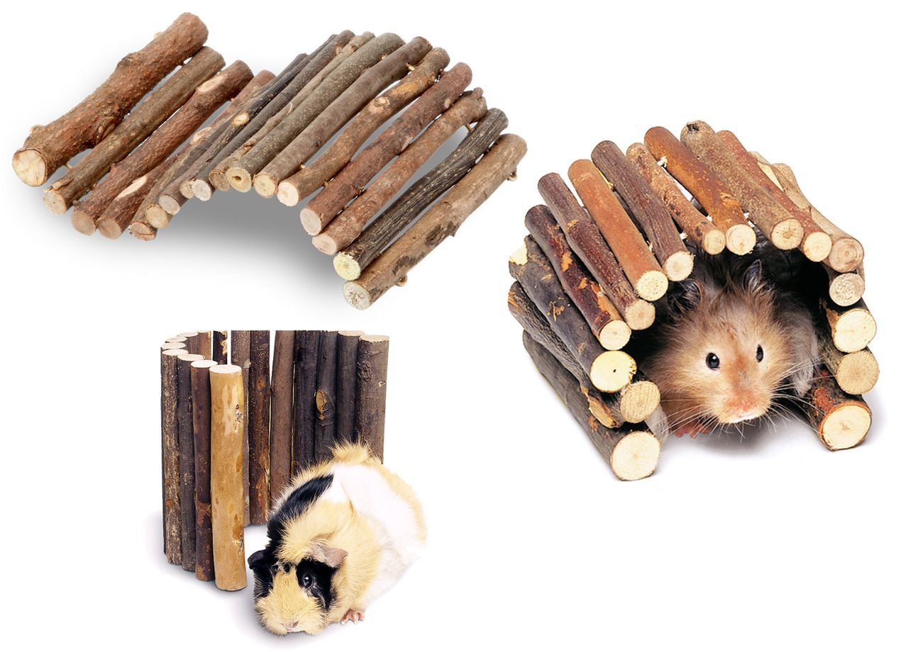 Karlie Ahşap Kemirgen Köprüsü 13 Cm - 21 Cm