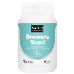 Natur Brewers Yeast 150 gr 75 Tablet