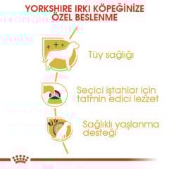 Royal Canin Yorkshire Terrier 1,5 kg Köpek Irk Maması Hediyeli Paket