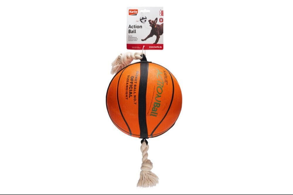 Karlie Action Ball Basket Ball Köpekler İçin İnteraktif Oyun Topu