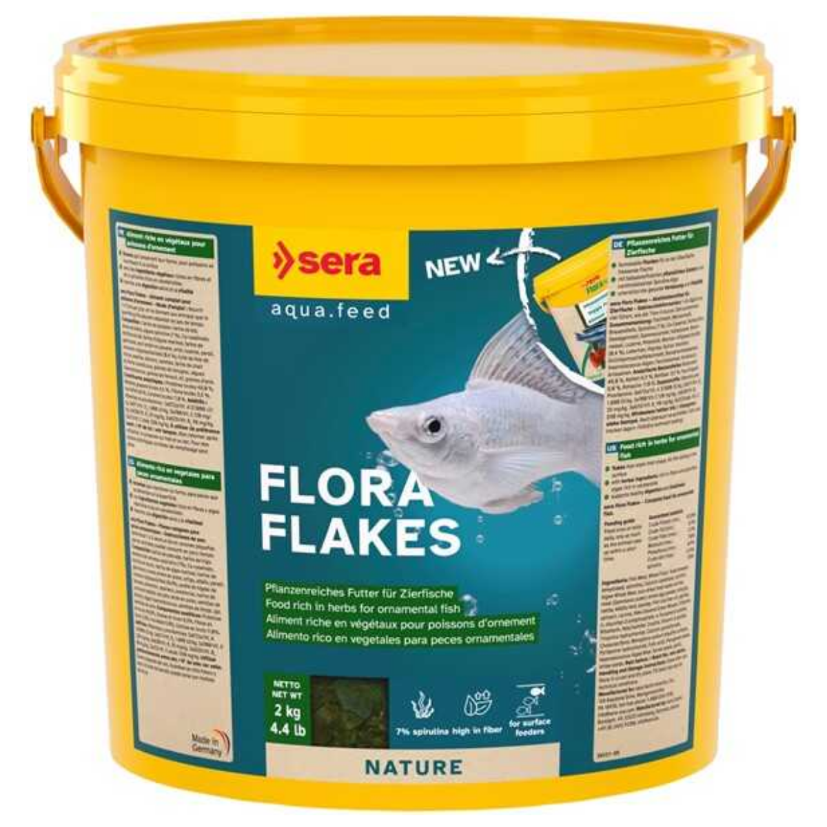 Sera Flora Nature 100 gr - Açık Yem