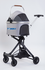 Tommy Evcil Hayvan Arabası Gri 83x 48.5 x 110 cm Max 10 kg