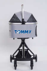 Tommy Evcil Hayvan Arabası Gri 83x 48.5 x 110 cm Max 10 kg