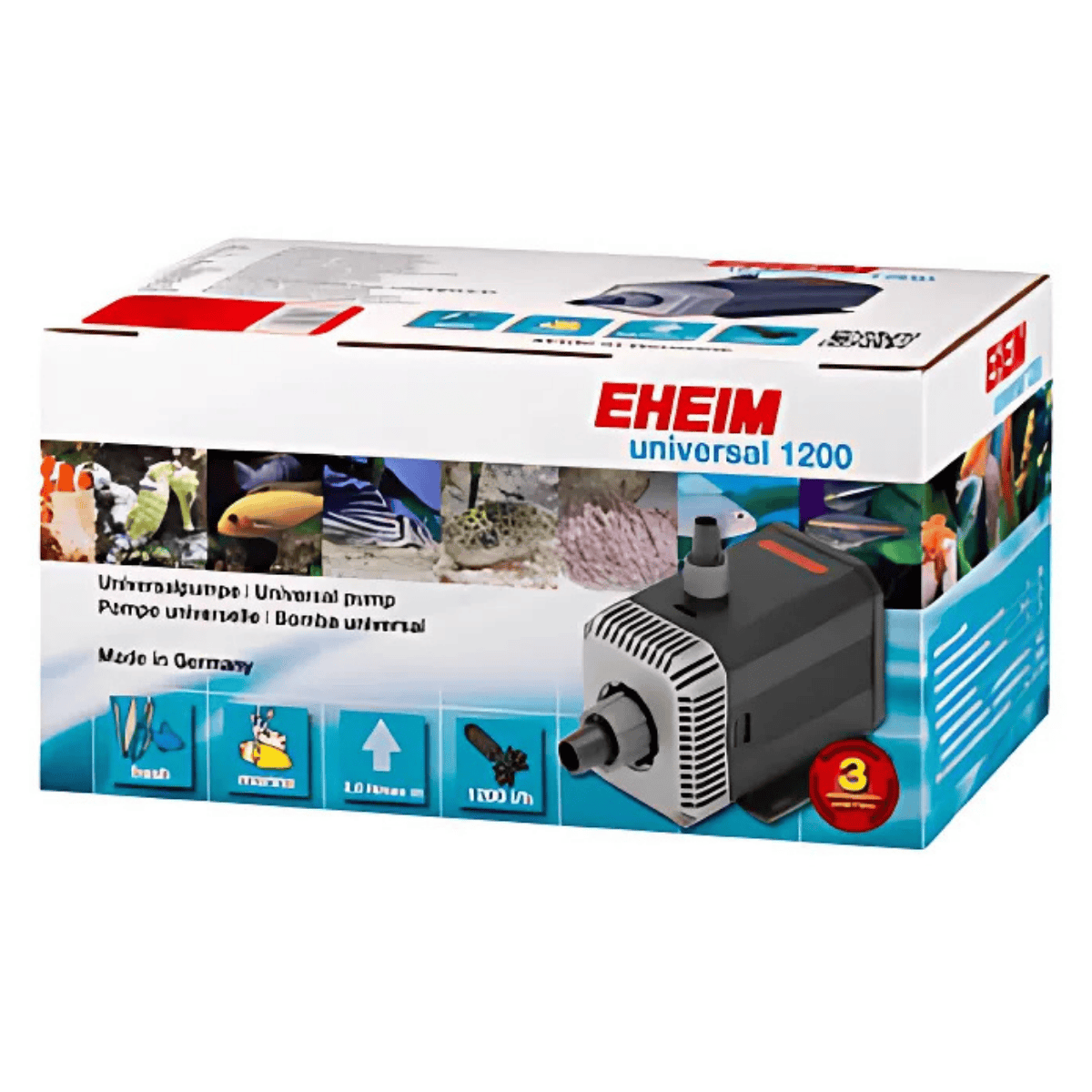 Eheim Universal 1200 Kafa Motoru 1200 L / hr