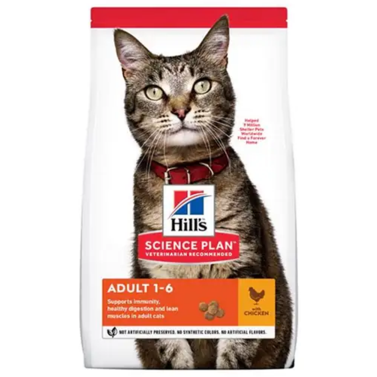 Hills Science Plan Adult Cat Chicken 8+2 Kg
