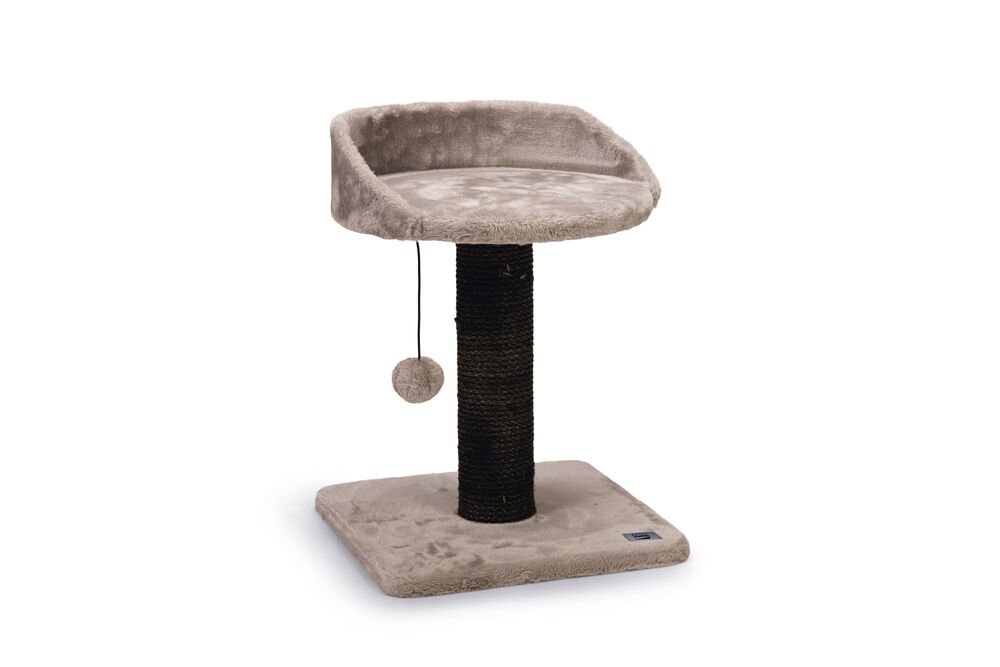 Karlie Mitzi Oturaklı Kedi Tırmalama 35 x 35 x 50 cm Gri