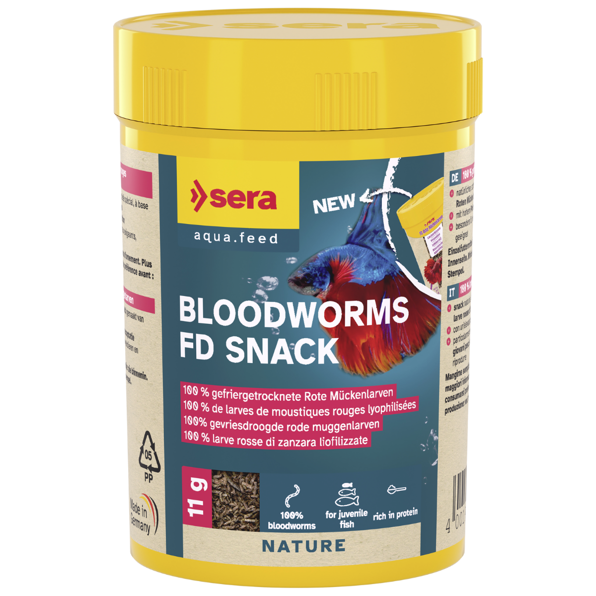 Sera Bloodworms FD Snack 100 ml 11 gr