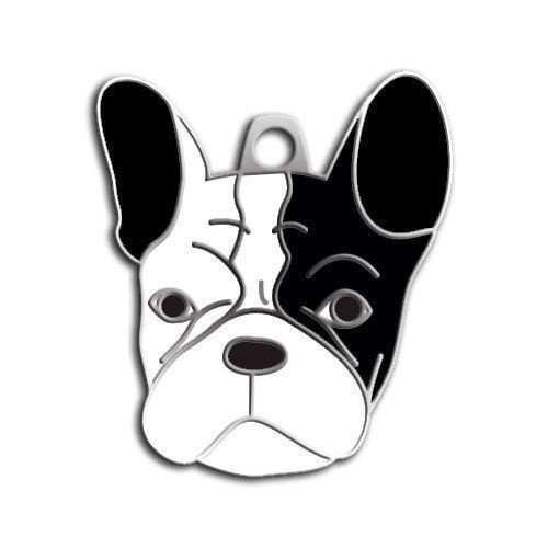 Dalis Pet Tag - French Bulldog Köpek Künyesi Siyah Maskeli