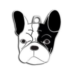 Dalis Pet Tag - French Bulldog Köpek Künyesi Siyah Maskeli