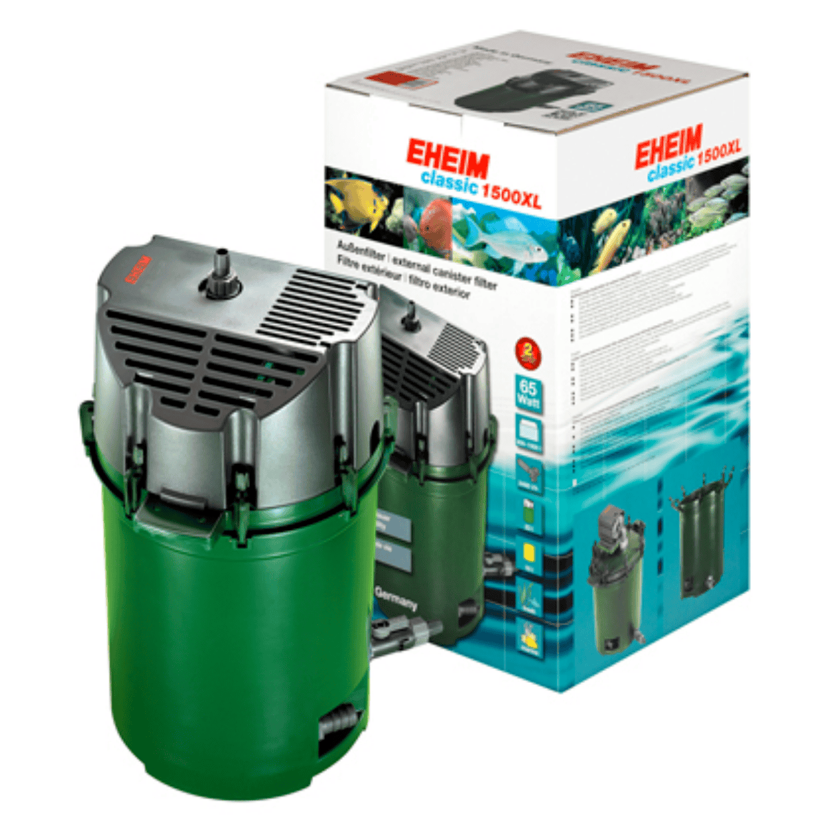Eheim Classic 1500 XL Dış Filtre 2260-01  2400 L/hr - 65 watt