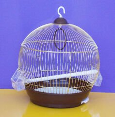 Dayang A308G Dünya Şeklinde Kuş Kafesi Gold 39x 42cm