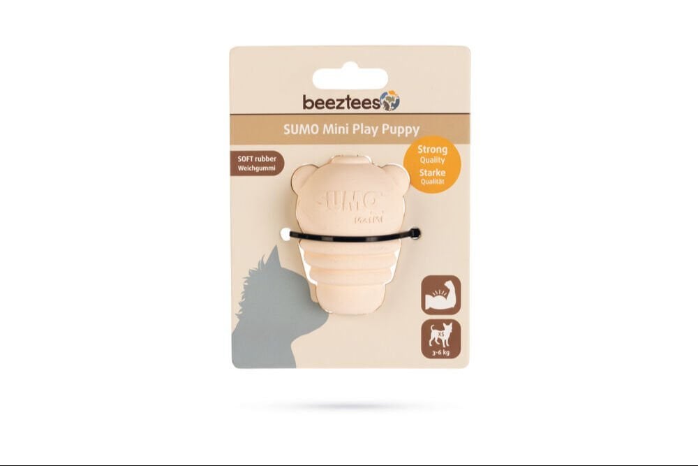 Beeztees Sumo Mini Play Dayanıklı Köpek Oyuncağı Pink XS