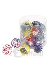 Eastland Kedi Oyuncağı Fareli Telli Top 6 Cm 24 Adet