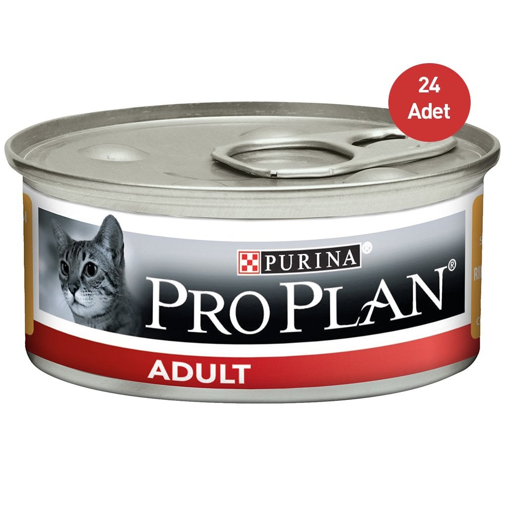 Proplan Adult Cat Tavuklu Konserve Kedi Maması 85 gr x 24 Adet