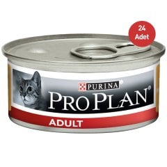 Proplan Adult Cat Tavuklu Konserve Kedi Maması 85 gr x 24 Adet