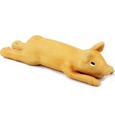 Pawise Lateks Sesli Domuz Köpek Oyuncağı L 36 x 8,5 x 10 cm