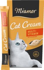 Miamor Cream Multi Vitaminli Kedi Ödülü  6 x 15 gr