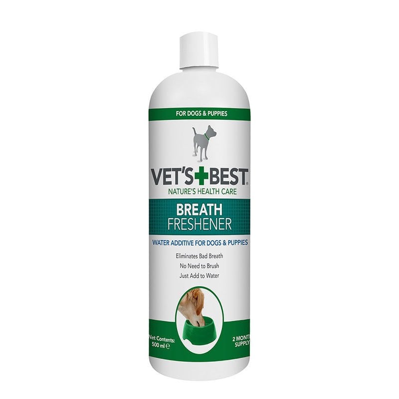 VET'S BEST Nane ve Karanfil Özlü Köpek Ağız Bakım Suyu 500 ml