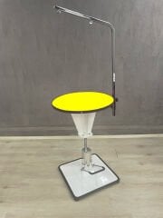 Hidrolik Yuvarlak Traş Masası Sarı