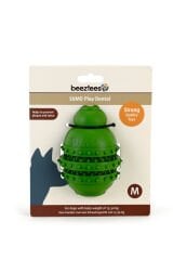 Beeztees Sumo Play Dental Dog Toys Rubber Green M Köpek Oyuncağı