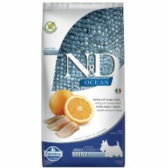 ND Ocean Ringa Balığı ve Portakal Mini Adult 7 Kg Köpek Maması
