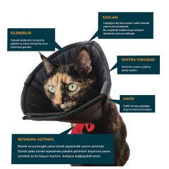 Petsuit Kedi ve Köpek Operasyon Yakalığı 15 cm