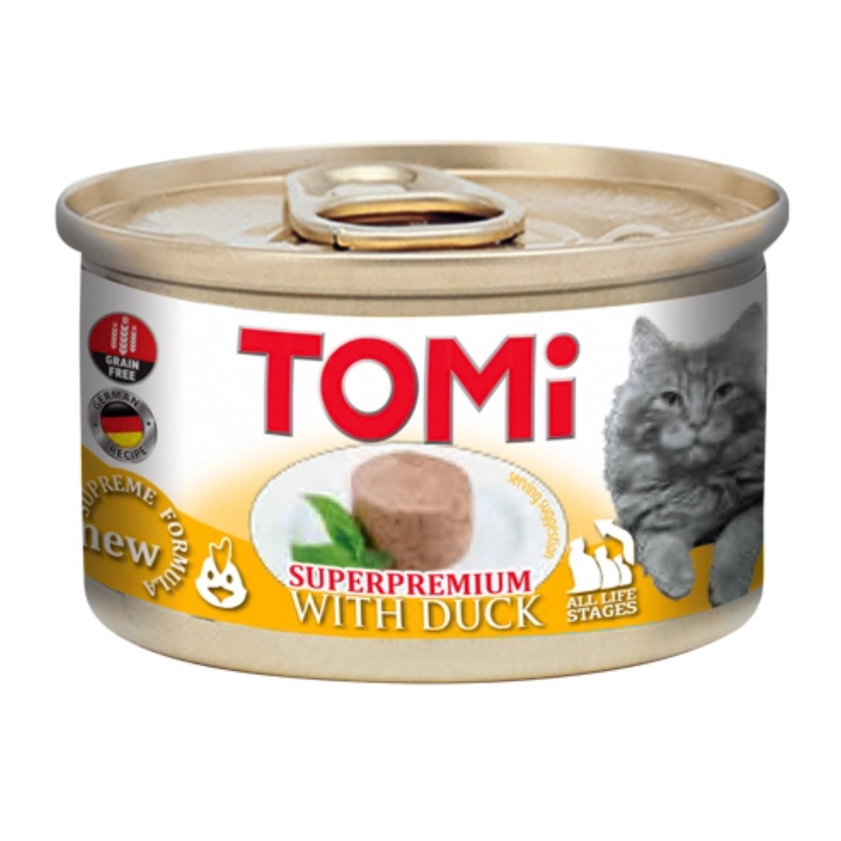 TOMi Kedi Konservesi 85 Gr Ördekli