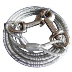 Eastland 151135 Çelik Halat Köpek Bağlama 3 Metre