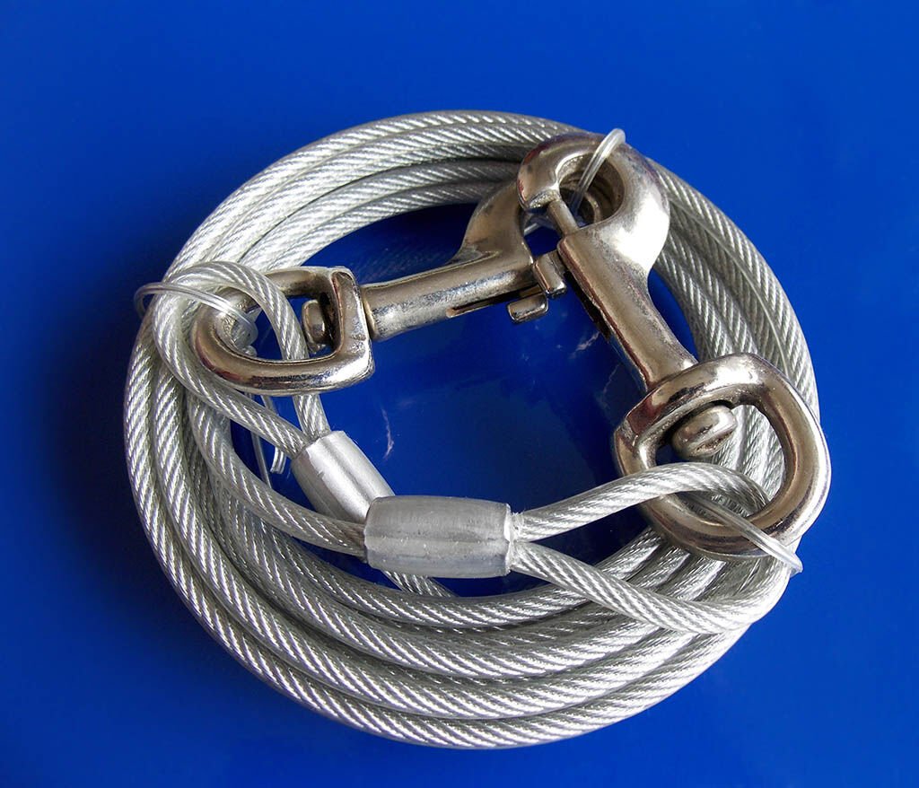 Eastland 151135 Çelik Halat Köpek Bağlama 3 Metre