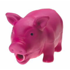Karlie Toy Wolva Pink Pig Öten Domuz Latex Köpek Oyuncağı