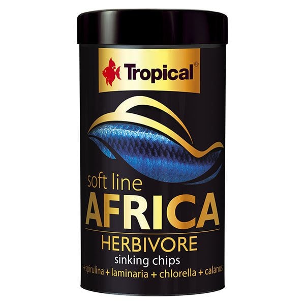 Tropical Soft Line Africa Herbivore M Chips Bitkisel Cichlid Yemi 250 Ml 130 Gr