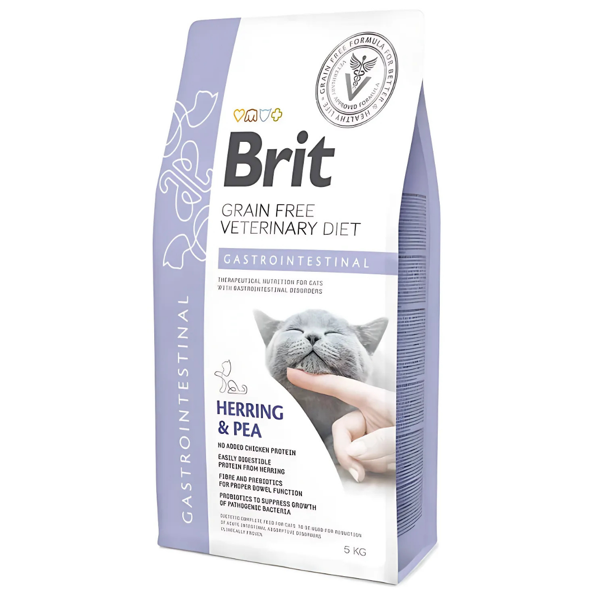 Brit Gf Veterinary Diets Cat Gastrointestinal Herring & Pea 5 Kg