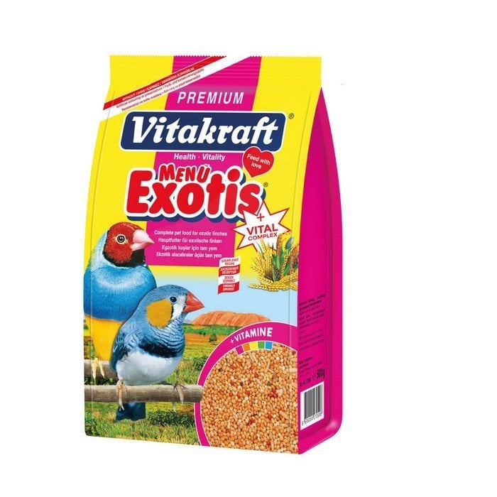 Vitakraft Menu Premium Egzotik Kuş Yemi 500 gr