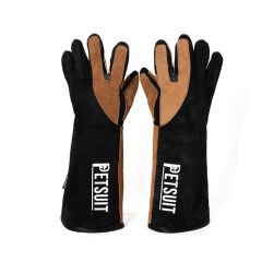 Petsuit Koruyucu Eldiven 45 Cm 3 Parmak Siyah Taba