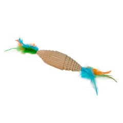 Eastland Karton Tüylü Kedi Oyuncağı 10 x 3 cm