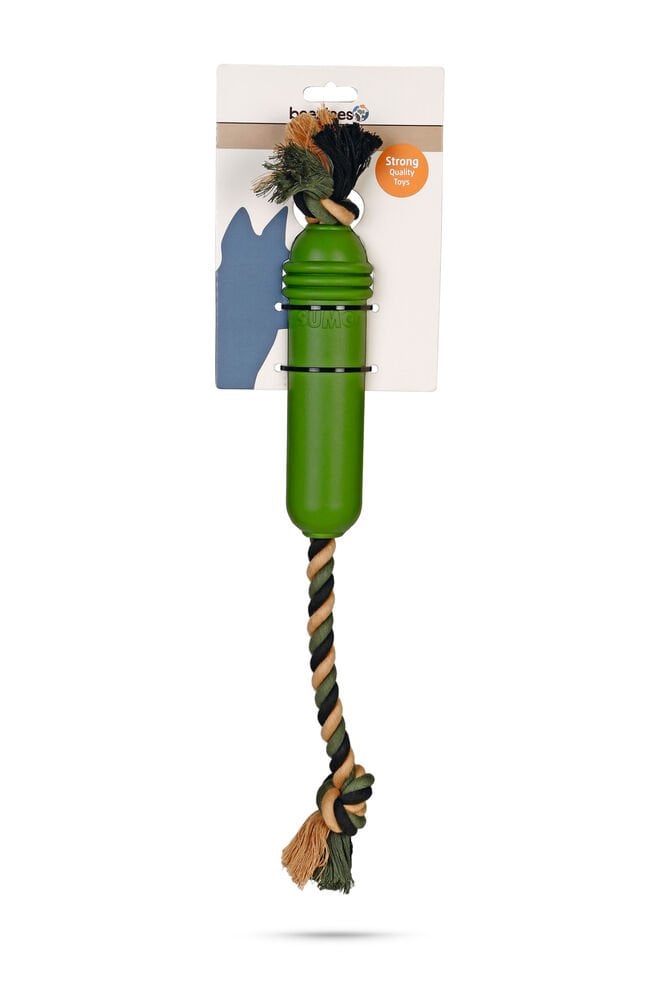 Beeztees Sumo Fit Dog Toy Green 20 x 6 x 6 cm Köpek Oyuncağı
