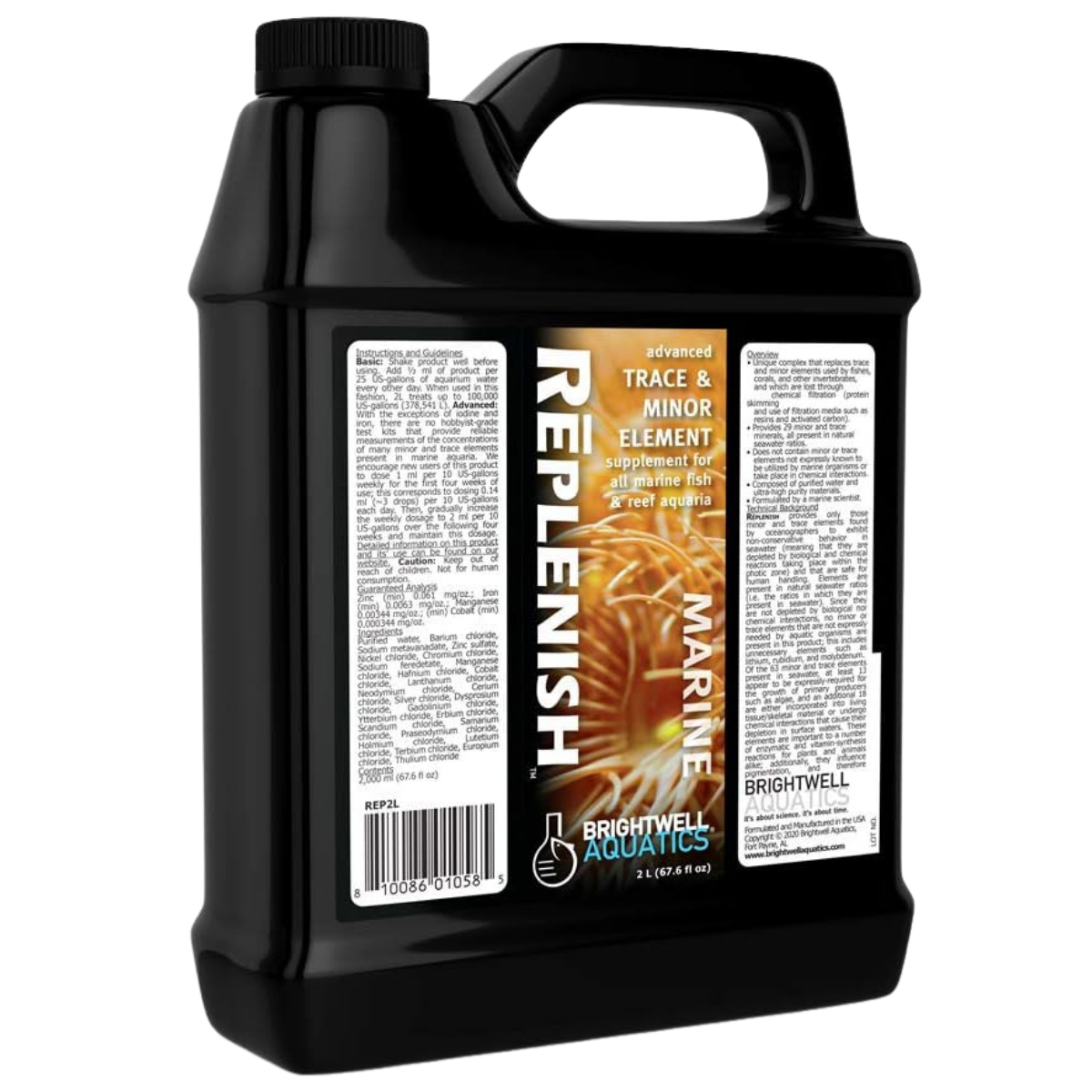 Brightwell Replenish Deniz Akvaryumu İz Element Katkısı 2 Litre