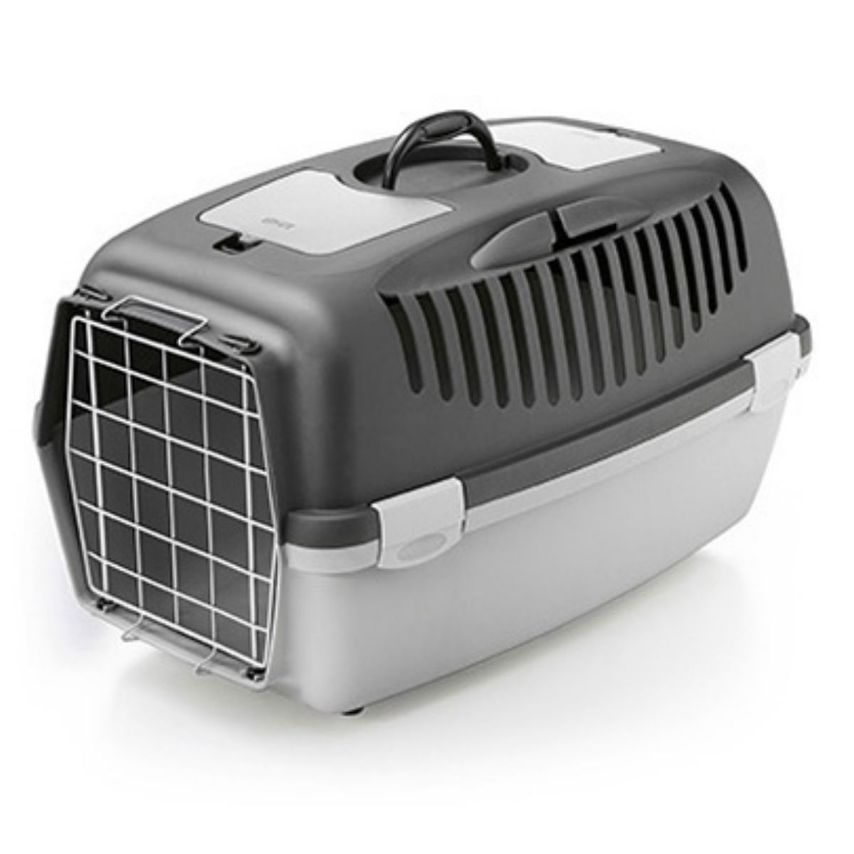 Stefanplast Gulliver 3 Metal Kapılı Kedi Köpek Taşıma Kafesi Koyu Gri