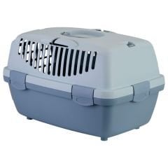 Stefanplast Gulliver 1 Kedi Köpek Taşıma Kafesi Green Line Mavi