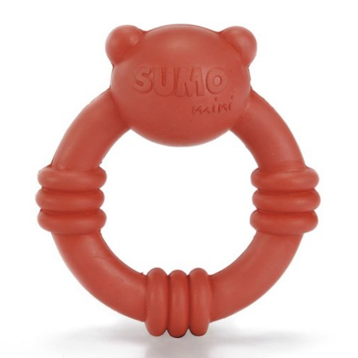 Beeztees Sumo Mini Team Köpek Oyuncak Lastik Kırmızı 9,5 × 10,5 cm
