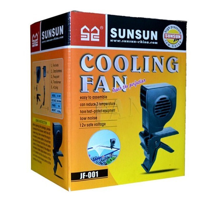 Sunsun JF 001 Soğutma Fanı 7 W (8,2 x 3,5 x 15 cm)