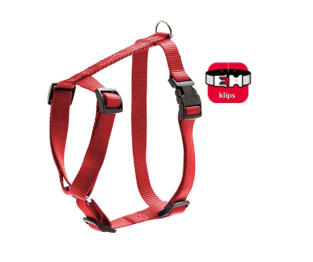 Karlie Kırmızı Basic Köpek Göğüs Tasması M 45 - 70 Cm