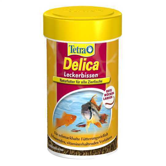 Tetra Delica Bloodworms Kan Kurdu Balik Yemi 100 ml