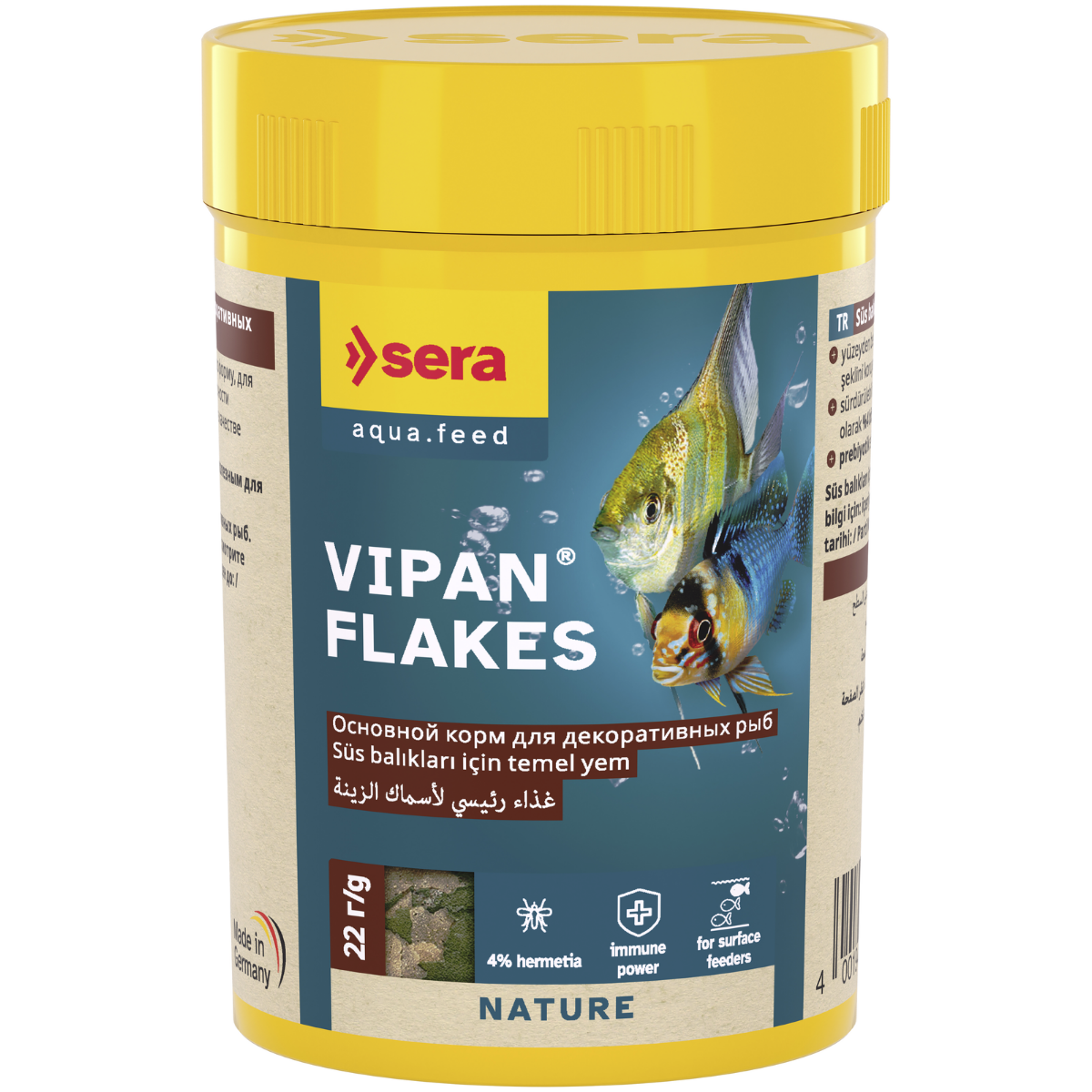 Sera Nature Vipan Flakes 100 ml 22 gr