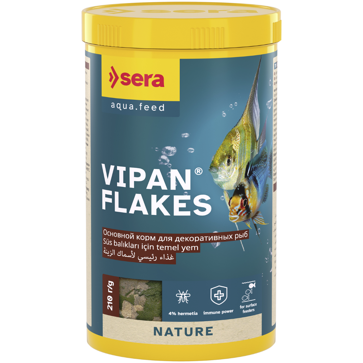 Sera Nature Vipan Flakes 1000 ml 210 gr